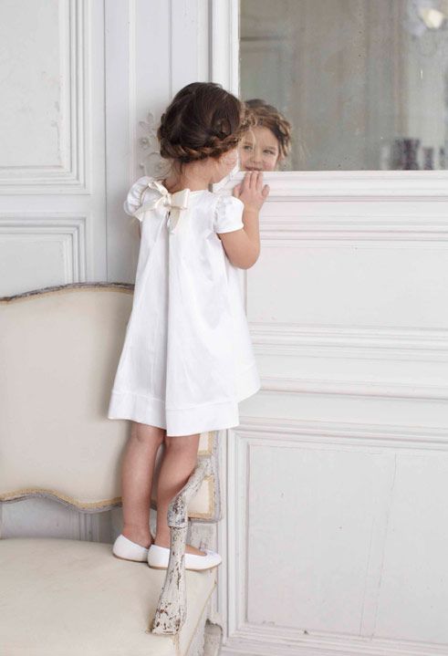 vestido branco 3 anos