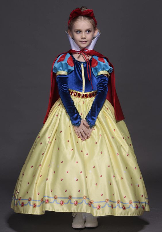 vestido branca de neve manga longa
