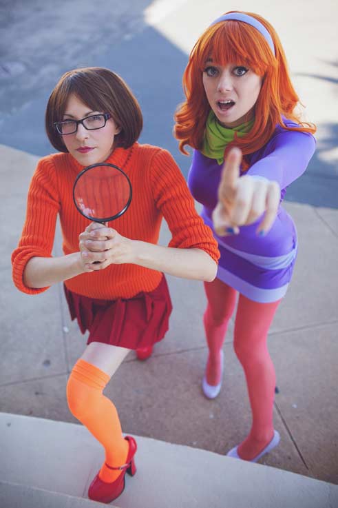 fantasias da Velma e Daphne