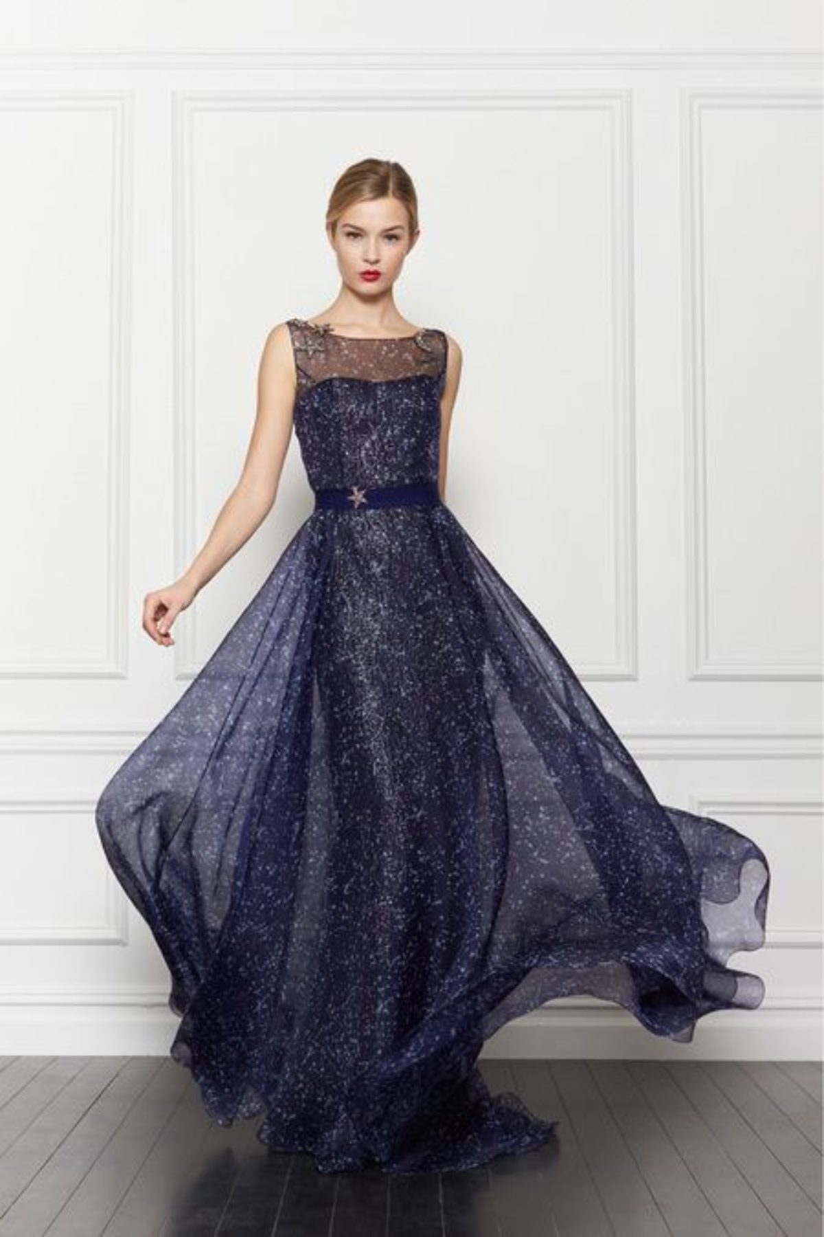 vestido 15 anos curto azul