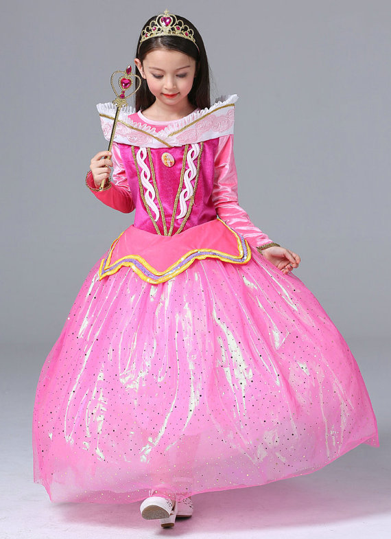 roupa de princesa de criança