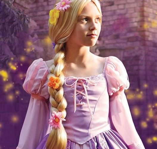 fantasia rapunzel adulto