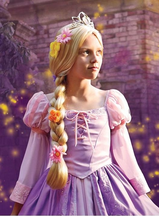 Fantasias de Rapunzel infantil: 60 modelos e fotos com muita personalidade