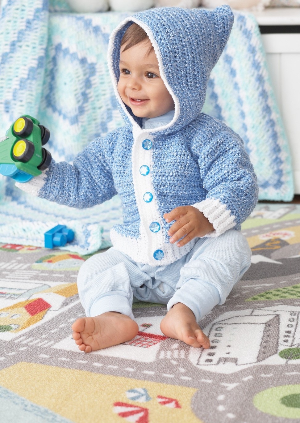 roupas de bebe de croche masculino