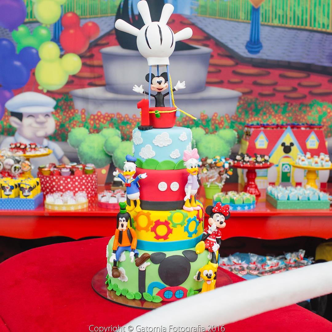 Bolo do Mickey 65+ Modelos, Ideias