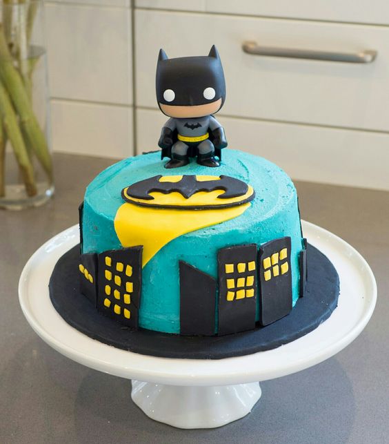 Aniversário do Batman Uzumaki (Vassilaum, Fogueteiro, Boruto Uzumaki & Carpe Diem) Bolo-do-batman-2-baby