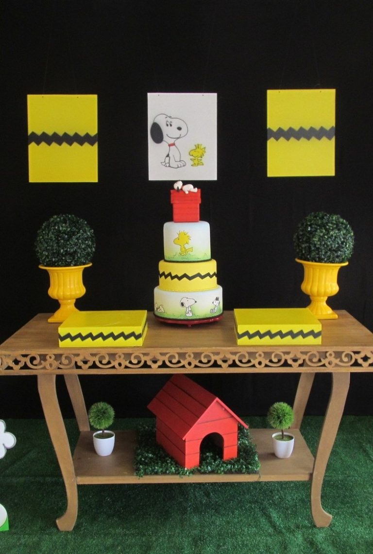 Festa Snoopy: 65 Ideias de Decoração para Arrasar