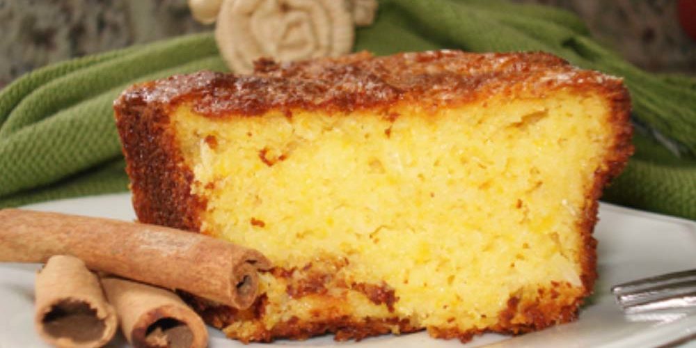 Bolo de milho de lata