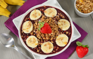 Açaí com banana