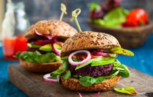 Receitas de hamburguer vegano