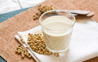 Receitas de leite de soja